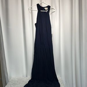 Everly Long Navy Dress size small
